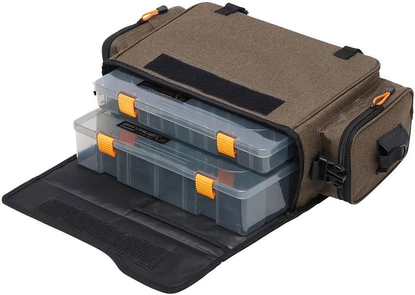 Сумка Savage Gear Specialist Shoulder Lure Bag 2 Boxes 2 boxes 16 Brown 18544386 фото