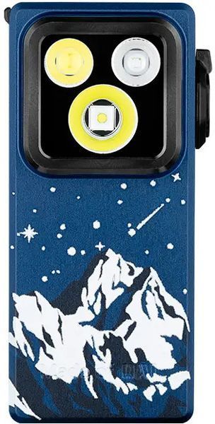 Фонарь Olight Oclip Ultra Snowy summit 23704962 фото