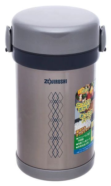 Набір для ланчу ZOJIRUSHI SL-NC09ST Steel 16780360 фото