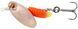 Блесна Savage Gear Grub Spinners #0 2.2g Copper Red Yellow 18544491 фото