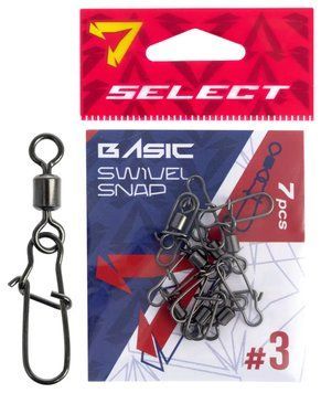 Вертлюжок з застібкою Select Basic Swivel Snap #3 (7 шт/уп) 18707552 фото