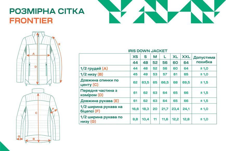 Куртка жіноча Frontier Iris XS Pear 19229420 фото