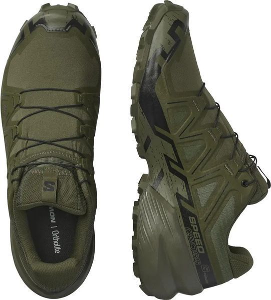Кроссовки Salomon Speedcross 6 Forces 7.5 Green/Black 14990248 фото