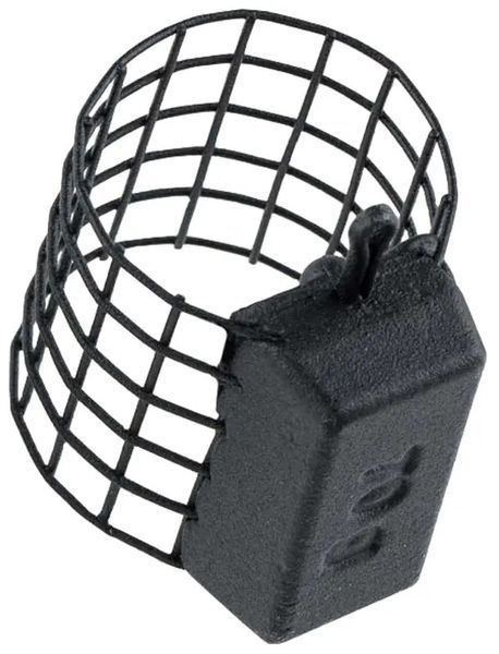 Кормушка Brain фидерная L крашенная (ц.:черный) 40g 18582055 фото