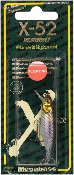 Воблер Megabass X-52 Acrobat F 52mm 3.2g Wagin Setsuki Ayu 29110164 фото