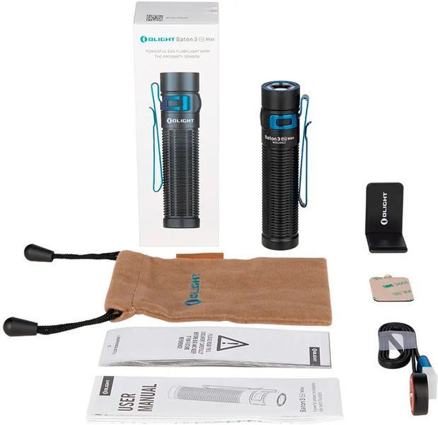 Ліхтар Olight Baton 3 Pro Max CW Black 23703913 фото