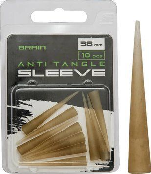 Протизакручувач Brain Anti Tangle Sleeve 38mm (10 шт/уп) Brown SGXA-CA08-4 18582508 фото