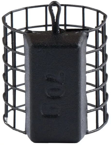 Кормушка Brain фидерная M 5x14 ячеек крашенная (ц.:черный) 60g 18582117 фото