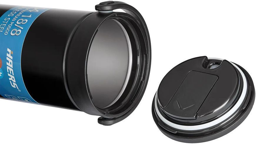 Пищевой термоконтейнер Haers HR-2300-17 2.3l Black 6690000 фото