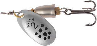 Блешня X-Fish Wolf №2 5g Silver 19170535 фото