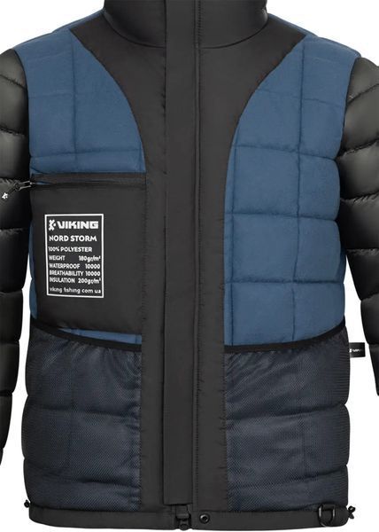 Куртка Viking Fishing Nord Storm 200g 10K S Black/navy 19190912 фото