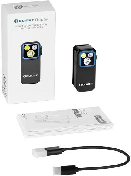 Ліхтар Olight Oclip Pro Black 23704600 фото