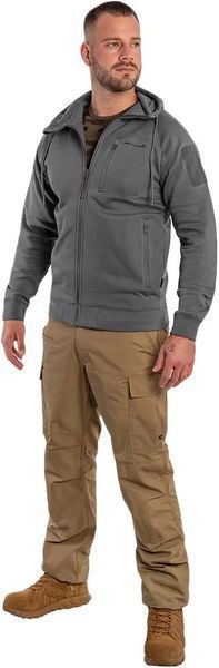 Флисовая кофта Pentagon Leonidas 2.0 Tactical Sweater XL Wolf Grey 19390196 фото