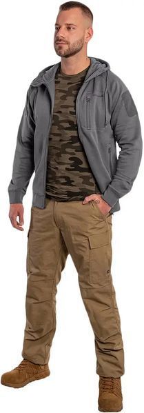 Флисовая кофта Pentagon Leonidas 2.0 Tactical Sweater XL Wolf Grey 19390196 фото