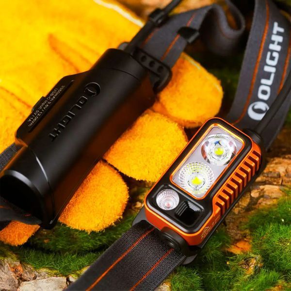 Фонарь налобный Olight Array 2 Pro Orange 23704234 фото