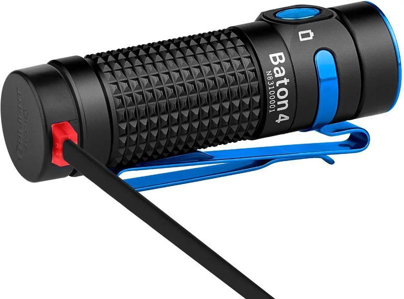 Фонарь Olight Baton 4 Premium Black 23704373 фото