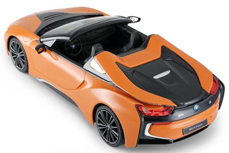 Машинка Rastar BMW i8 Roadster (95560) на радиоуправлении. 1:12. Оранжевый 4540019 фото