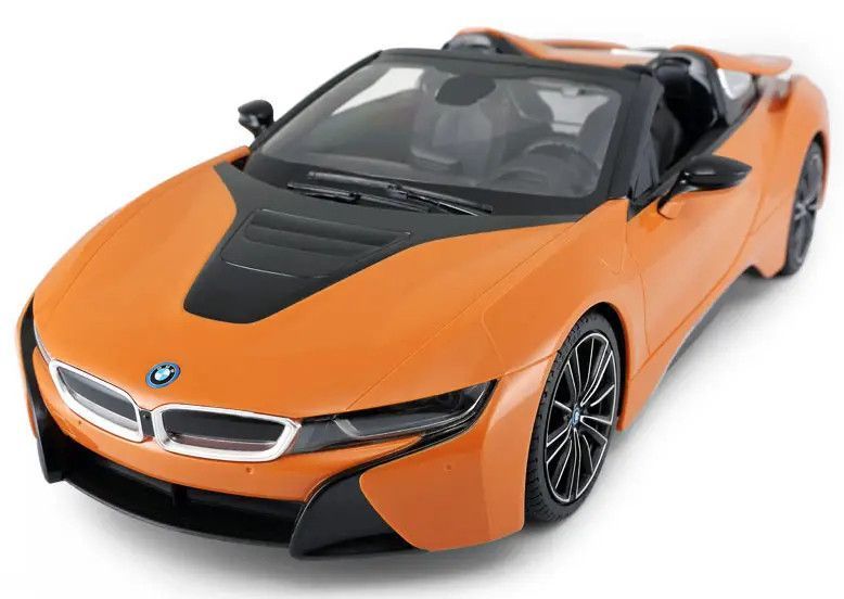 Машинка Rastar BMW i8 Roadster (95560) на радиоуправлении. 1:12. Оранжевый 4540019 фото