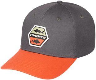 Кепка Favorite Fish Patch 56 Red/Gray 16931291 фото
