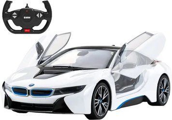 Машинка Rastar BMW i8 (71060) на радіокеруванні. 1:14. Білий 4540020 фото