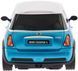 Машинка Rastar Mini Cooper 1:24 Голубой 4540066 фото 7