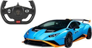 Машинка Rastar Lamborghini Huracan STO 1:14. Блакитний 4540036 фото