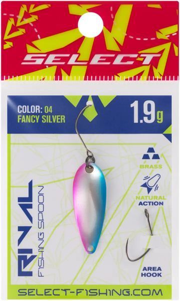 Блесна Select Rival 1.9g 30mm #04 Fancy Silver 18707984 фото