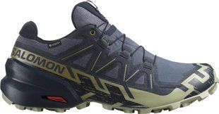 Кросівки Salomon outdoor SPEEDCROSS GTX 6 6.5 Grisai/Carbon/Tea 110032 фото