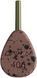 Грузило Brain In-Line Flat Lead 42g 2шт/уп Brown 18583213 фото 1