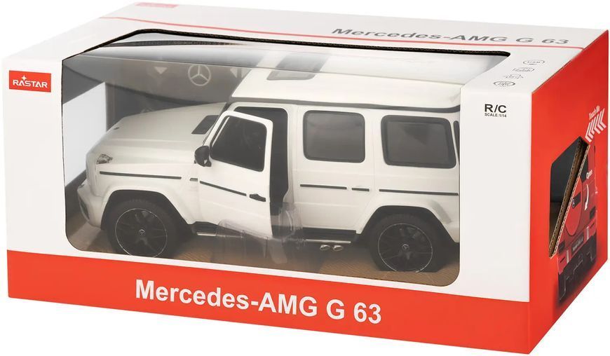 Машинка Rastar Mercedes-Benz G63 AMG 1:14 Белый 4540042 фото