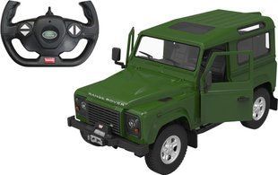 Машинка Rastar Land Rover Defender на радиоуправлении. 1:14. Зеленый 4540028 фото