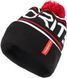 Шапка Favorite Pompon Hat 56 Black White Logo 16930885 фото 1