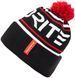 Шапка Favorite Pompon Hat 56 Black White Logo 16930885 фото 2