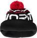 Шапка Favorite Pompon Hat 56 Black White Logo 16930885 фото 5