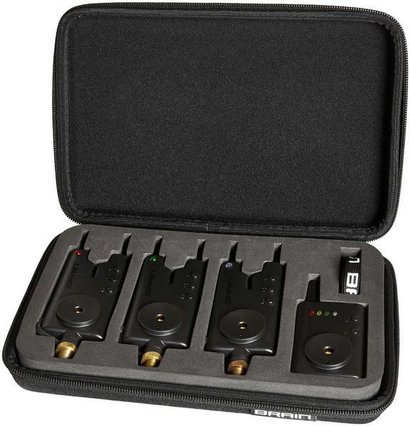 Набір сигналізаторів Brain Wireless Bite Alarm B-1 3+1 18584223 фото