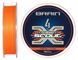 Шнур Brain Scout 4X 150m (fluoro Orange) 0.080mm 4.4kg 18585533 фото
