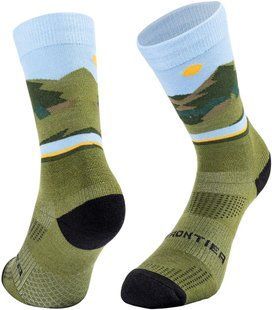 Носки Frontier Salix Merino 36-38 Green 19229140 фото