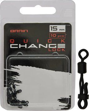 Вертлюжок Brain Quick Change Lock 15mm (10 шт/уп) SGCA-8030-15 18582466 фото