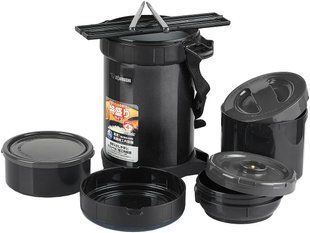 Набір для ланчу ZOJIRUSHI SL-XE20AD Black 16780460 фото