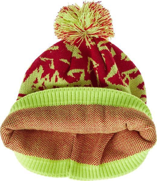 Шапка Select Pompon Hat 58 Yellow Red 18707923 фото
