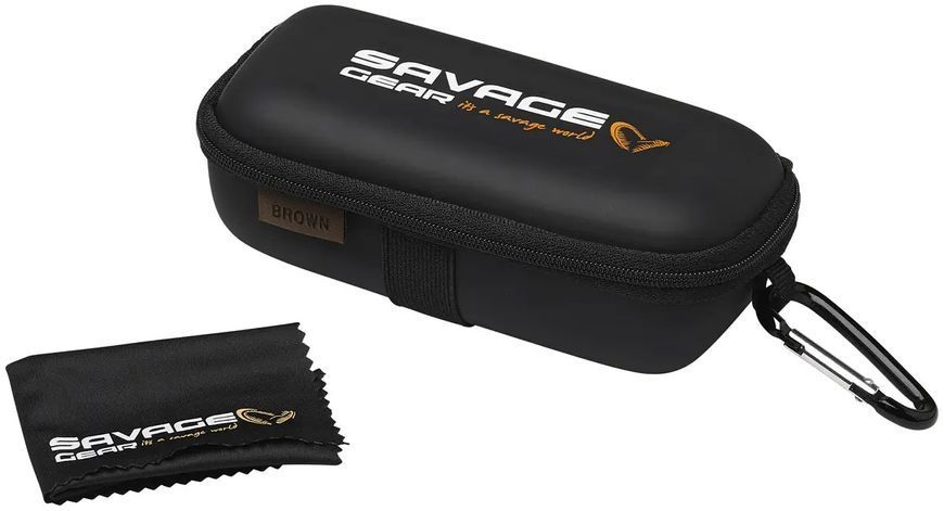 Окуляри Savage Gear Savage 1 Polarized Sunglasses Brown 18541573 фото