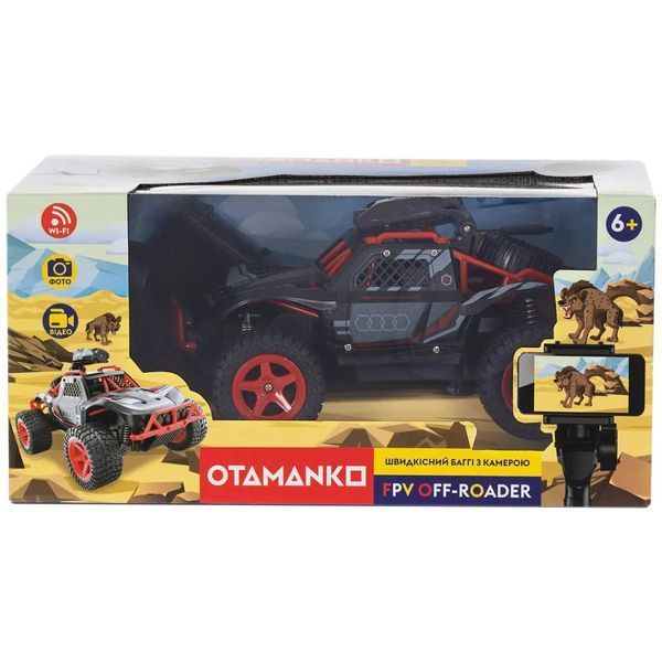 Машинка OTAMANKO Швидкісний баггі OFF-ROADER з камерою FPV 5320233 фото
