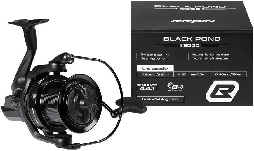Катушка Brain Black Pond Carp 9000 8+1BB 4.4:1 18585713 фото