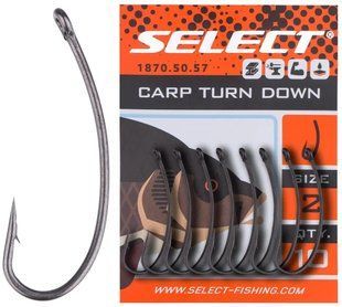 Гачок Select Carp Turn Down #8 (10 шт/уп) 18705054 фото