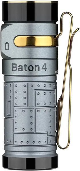 Фонарь Olight Baton 4 Premium Edition Fighter Pilot 23704597 фото