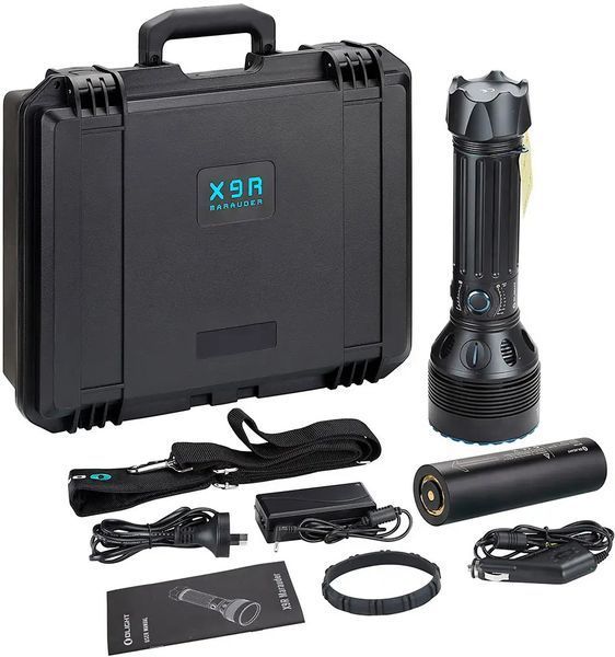 Фонарь Olight X9R Marauder Black 23702890 фото