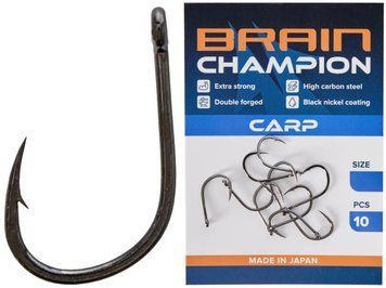 Гачок Brain Champion Carp #6 (10 шт/уп) 18585431 фото