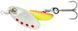 Блесна Savage Gear Grub Spinners #0 2.2g Silver Red Yellow 18544490 фото