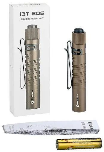 Ліхтар Olight I3T EOS Desert Tan 23703099 фото