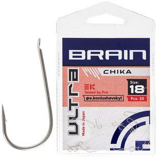Крючок Brain Ultra Chika #18 (20шт/уп) 18585261 фото
